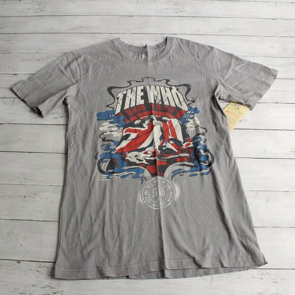 Vintage Rock and Roll The Who Men's Graphic T Shirt Size M Hall of Fame - Picture 2 of 6